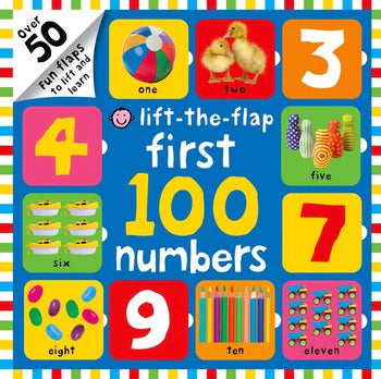 First 100 Numbers Lift-The-Flap | Roger Priddy