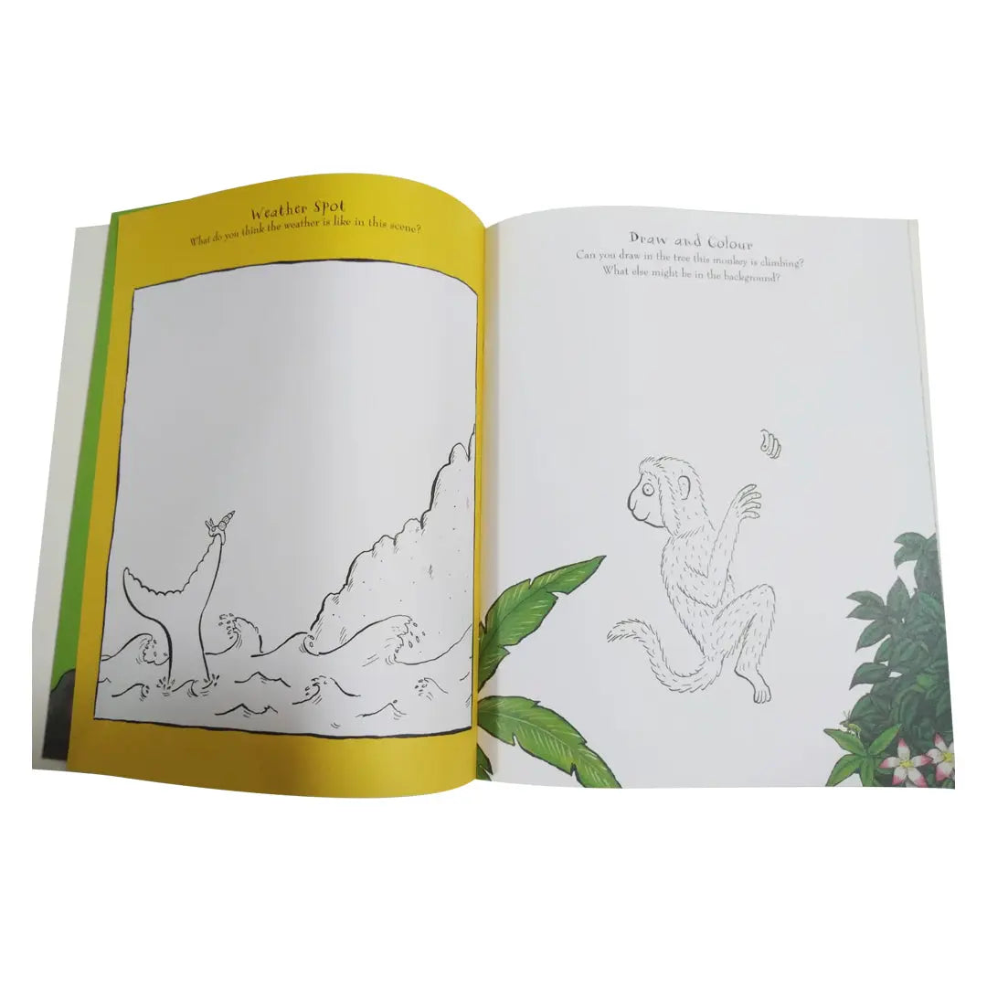 The Snail and the Whale Colouring Book | Julia Donaldson