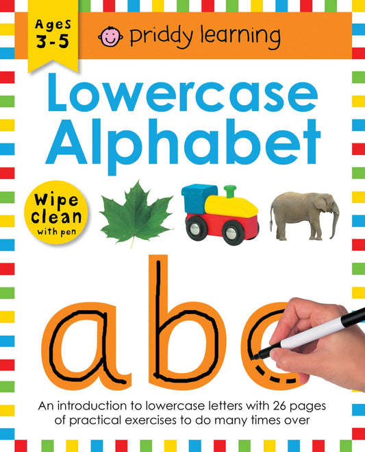 Wipe Clean Workbook: Lowercase Alphabet | Roger Priddy