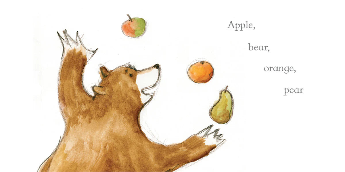 Orange Pear Apple Bear | Emily Gravett