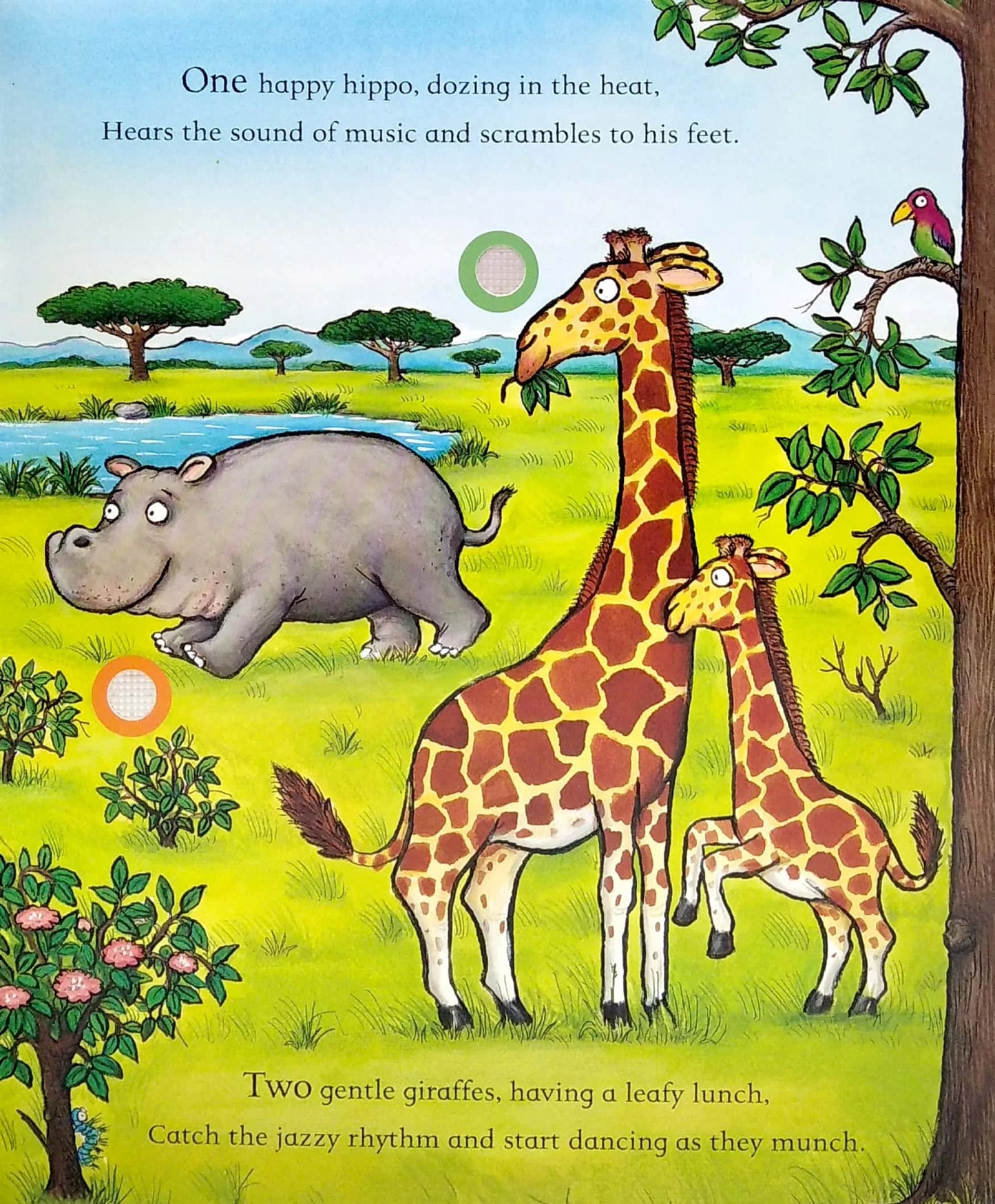 The Noisy Jungle Book: A press-the-page sound book | Axel Scheffler