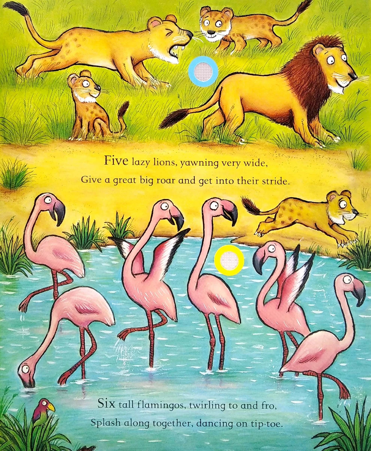 The Noisy Jungle Book: A press-the-page sound book | Axel Scheffler